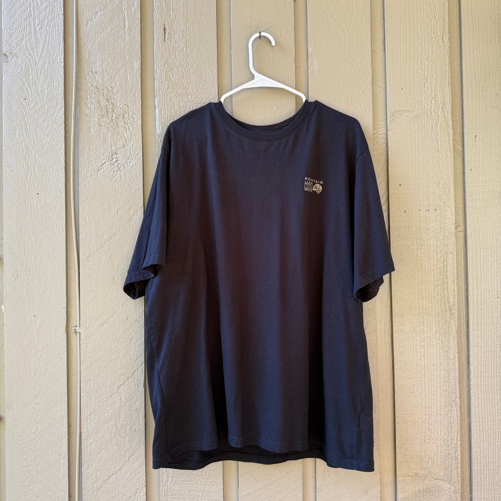 Mountain Hardwear Graphic T-Shirt Mens XXL Black Outdoor Rock Climbing Rugged